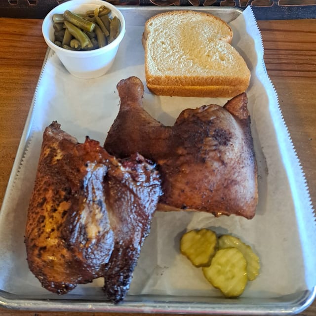 1/2 Chicken Plate.