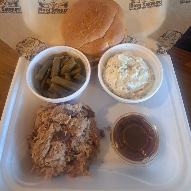 Pulled Pork Dinner.