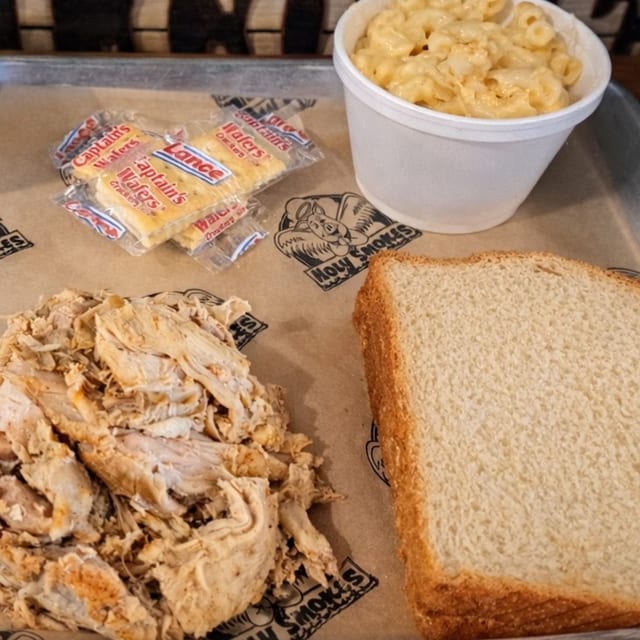 Pulled Chicken Plate.
