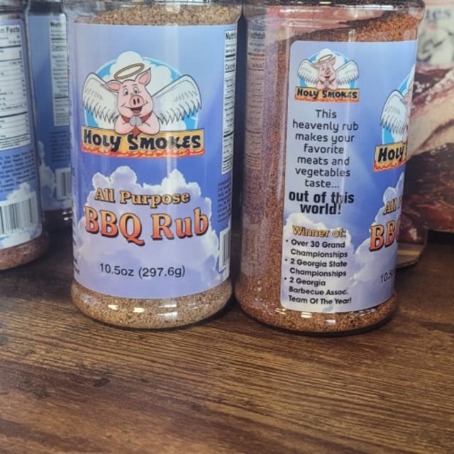 Holy Smokes Rub Small 10.5 Oz.