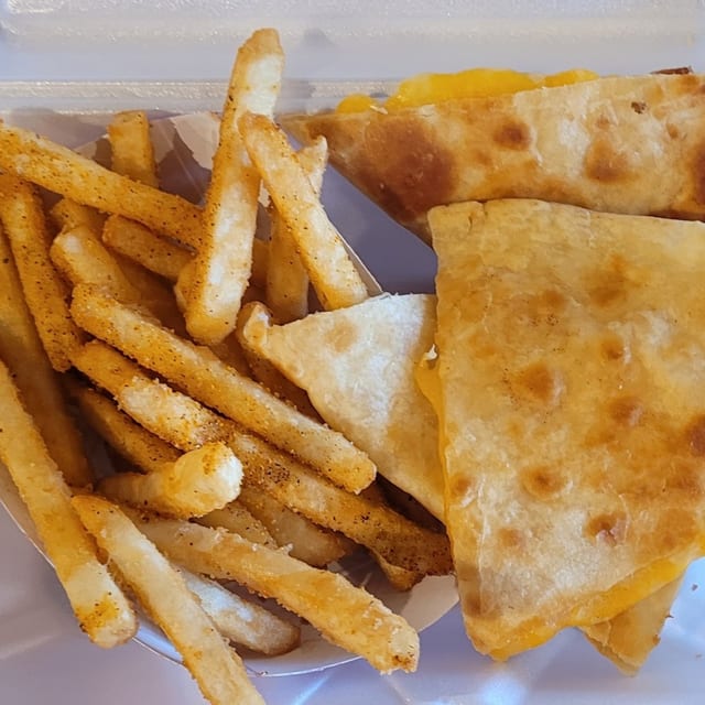 Kids Cheese Quesadilla.