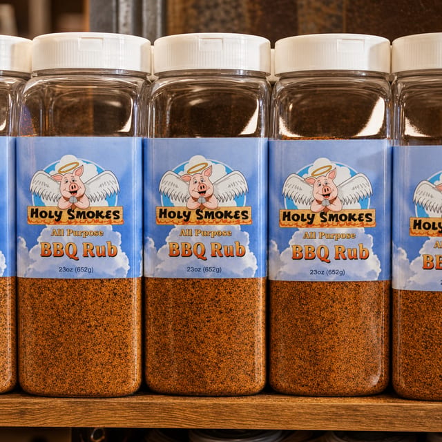 Holy Smokes Rub Large 23 Oz.