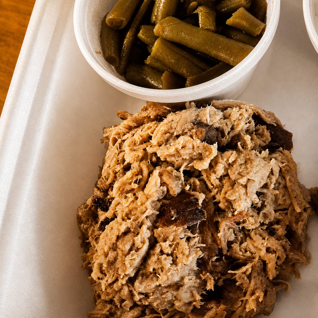 Pulled Pork Plate.