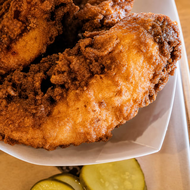 1 CHICKEN STRIP.