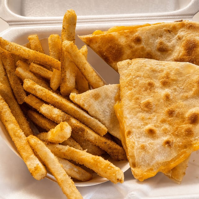 Kids Cheese Quesadilla.
