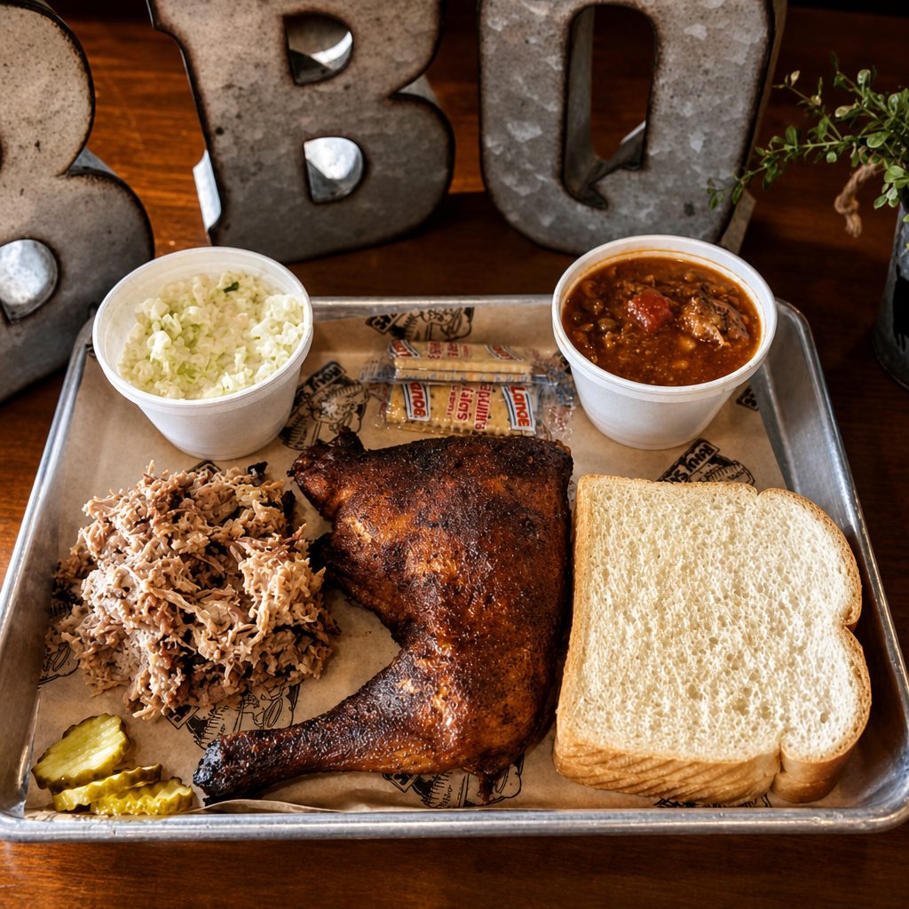 2 Meats & Side Combo.