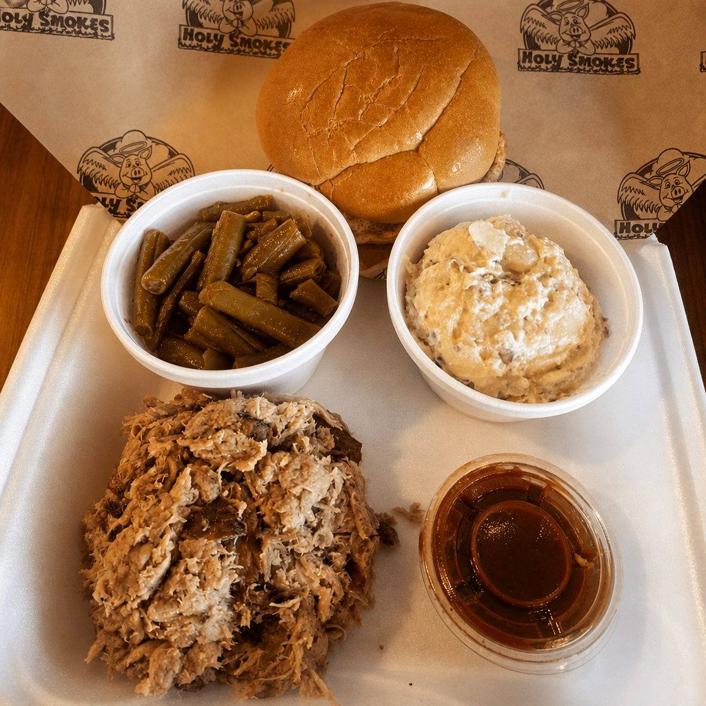 Pulled Pork Dinner.